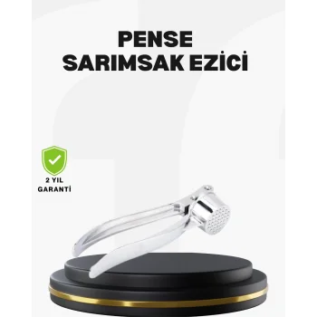 Profesyonel Sarımsak Ezici Sağlam Yapı ve Rahat Kavrama