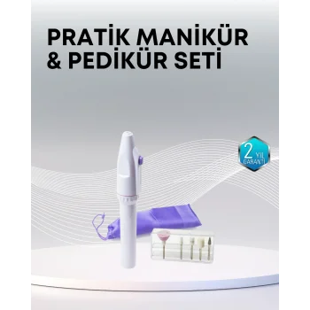 Profesyonel Tırnak Matkap Seti – Ayarlanabilir Hız, Düşük Gürültü ve Kompakt Tasarım