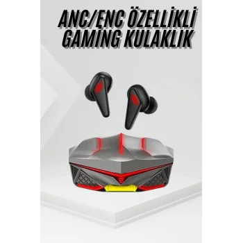 Profesyonel TWS Işıklı Kablosuz Bluetooth Kulaklık Oyuncu Kulaklığı