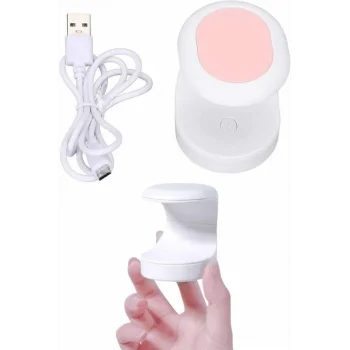 Protez Tırnak Kurutucu Kalıcı Oje Led Oje Kurutucu UV Işınlı Taşınabilir