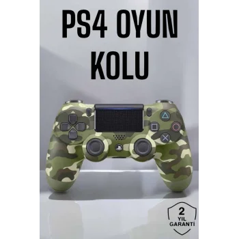 PS4 Oyun Kolu Kamuflaj Desenli Joystick