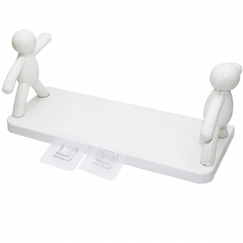 RAMBO MANKEN TUTACAKLI  PLASTİK ETEJER YAPIŞKANLI BÜYÜK=13.5X33CM (5047)