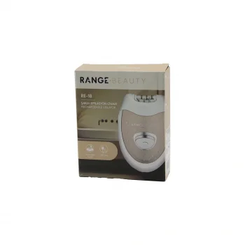 RANGE BEAUTY RE-18 EPİLASYON CİHAZI EPİLATÖR USB ŞARJLI=50DK 2 KADEME HIZ YIKANABİLİR BAŞLIK=18 ÇİFT CIMBIZ (5047)
