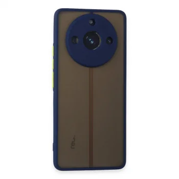 Realme 11 Pro Kılıf Montreal Silikon Kapak - Lacivert