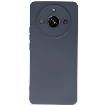 Realme 11 Pro Kılıf Nano İçi Kadife Silikon - Gri