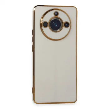 Realme 11 Pro Kılıf Volet Silikon - Beyaz