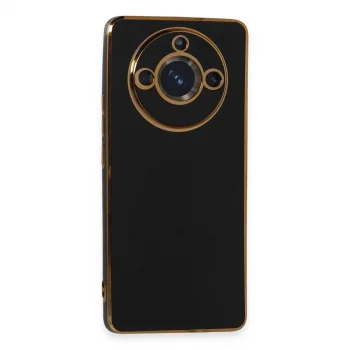 Realme 11 Pro Kılıf Volet Silikon - Siyah