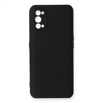 Realme 7 Pro Kılıf Nano İçi Kadife Silikon - Siyah