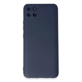 Realme C11 Kılıf Nano İçi Kadife Silikon - Lacivert