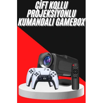 Retro Video Oyunu Konsolu Android Tv El Oyun Konsolu WIFI Taşınabilir Projeksiyon Cihazı