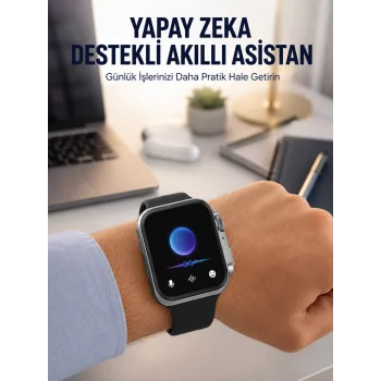 RS12 PRO+ 2025 Serisi Garantili Özel Üretim Akıllı Saat – AMOLED Ekran, GPS, 2GB Hafıza, Sesli Görüşme, Uzun Şarj Süresi Yeni Nesil