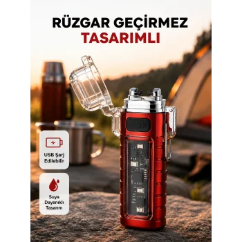 Rüzgar Geçirmez Elektrikli, Çoklu Işık Modlu Tasarım