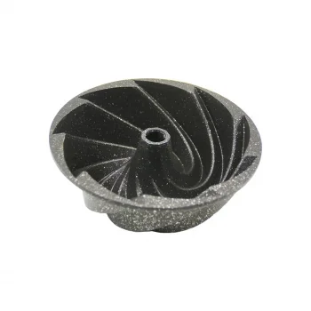 RÜZGAR GÜLÜ MODEL   DÖKÜM   GÖBEKLİ  KEK KALIP  ÇAP: 24CM  - DERİNLİK: 9CM (5047)