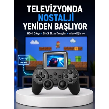 S10 Gamepad HDMI TV Bağlantılı 520 Klasik Retro Oyun 2025 Seri Orijinal Yeni Nesil