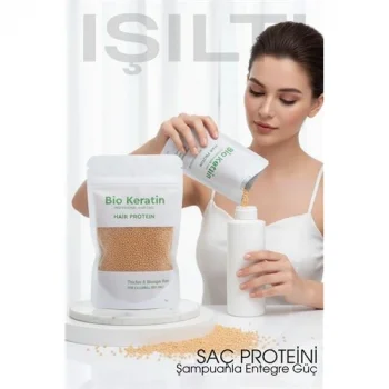 Saç Bakım Proteini Yıpranmış Saçlar İçin 50g Hair Protein