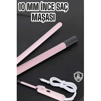 Saç Düzleştirici İnce Bukleler İyon Özelliği Taşınabilir Döner Kablo