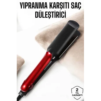 Saç Düzleştirici Yüksek Isı Ayarlı Seramik Kaplama