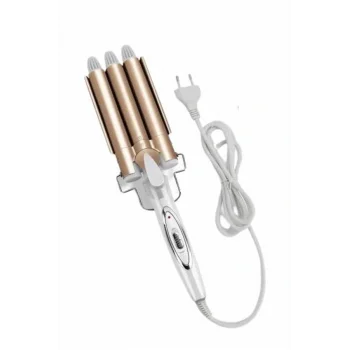 Saç Şekillendirici Wag Maşa Üçlü Yüksek Isı Ayarlı Seramik Kaplama