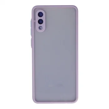 Samsung Galaxy A02 Kılıf Montreal Silikon Kapak - Mor