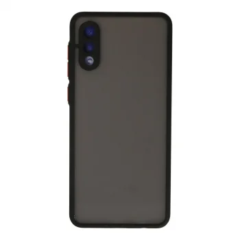 Samsung Galaxy A02 Kılıf Montreal Silikon Kapak - Siyah