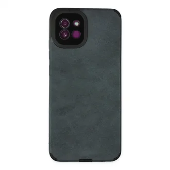 Samsung Galaxy A03 Kılıf Loop Deri Silikon - Lacivert