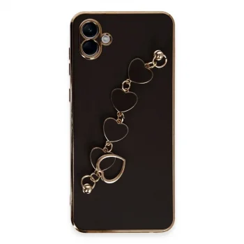 Samsung Galaxy A04e Kılıf Esila Silikon - Siyah