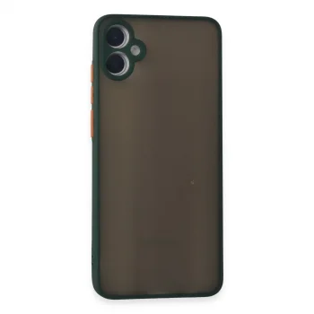Samsung Galaxy A05 Kılıf Montreal Silikon Kapak - Yeşil