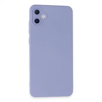 Samsung Galaxy A05 Kılıf Nano İçi Kadife Silikon - Lila