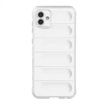 Samsung Galaxy A05 Kılıf Optimum Silikon - Krem