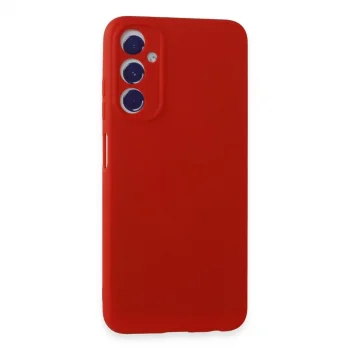 Samsung Galaxy A05s Kılıf First Silikon - Kırmızı