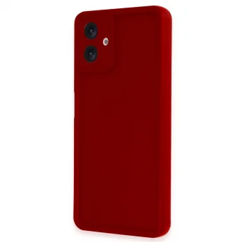 Samsung Galaxy A06 Kılıf Viera Silikon - Kırmızı