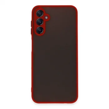 Samsung Galaxy A14 4g Kılıf Montreal Silikon Kapak - Kırmızı