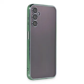 Samsung Galaxy A14 4g Kılıf Razer Lensli Silikon - Yeşil