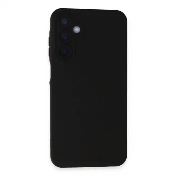 Samsung Galaxy A15 4g Kılıf Nano İçi Kadife Silikon - Siyah