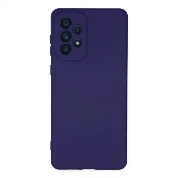 Samsung Galaxy A23 4g Kılıf Nano İçi Kadife Silikon - Mor