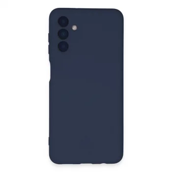 Samsung Galaxy A24 4g Kılıf Nano İçi Kadife Silikon - Lacivert
