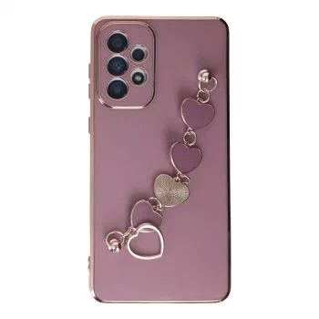 Samsung Galaxy A33 5g Kılıf Esila Silikon - Mor