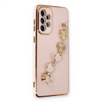 Samsung Galaxy A33 5g Kılıf Esila Silikon - Pudra