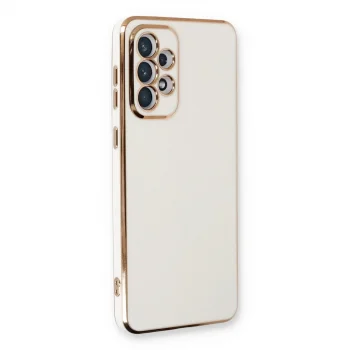 Samsung Galaxy A33 5g Kılıf Volet Silikon - Beyaz