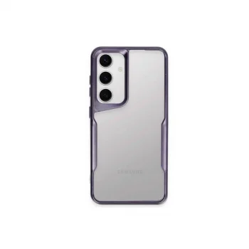 Samsung Galaxy A55 5g Kılıf Boyi Silikon Kapak - Derin Mor