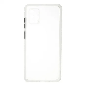 Samsung Galaxy A71 Kılıf Miami Şeffaf Silikon - Şeffaf