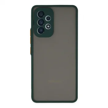 Samsung Galaxy A73 5g Kılıf Montreal Silikon Kapak - Yeşil