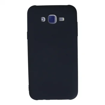 Samsung Galaxy J7 Kılıf Nano İçi Kadife Silikon - Lacivert