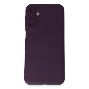 Samsung Galaxy M14 5g Kılıf Nano İçi Kadife Silikon - Mor
