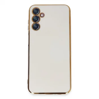 Samsung Galaxy M14 5g Kılıf Volet Silikon - Beyaz
