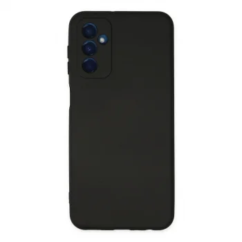 Samsung Galaxy M23 Kılıf Nano İçi Kadife Silikon - Siyah