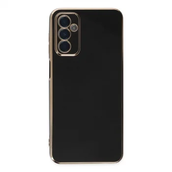 Samsung Galaxy M23 Kılıf Volet Silikon - Siyah