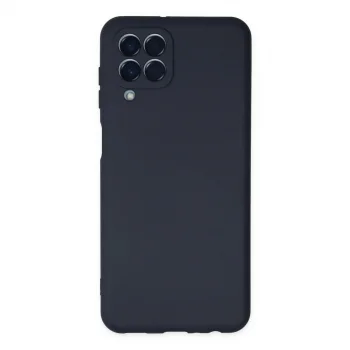 Samsung Galaxy M33 Kılıf Nano İçi Kadife Silikon - Lacivert