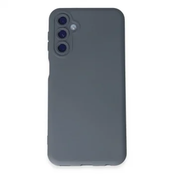 Samsung Galaxy M34 5g Kılıf Nano İçi Kadife Silikon - Gri