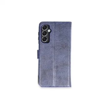 Samsung Galaxy M34 5g Kılıf Trend S Plus Kapaklı Kılıf - Lacivert